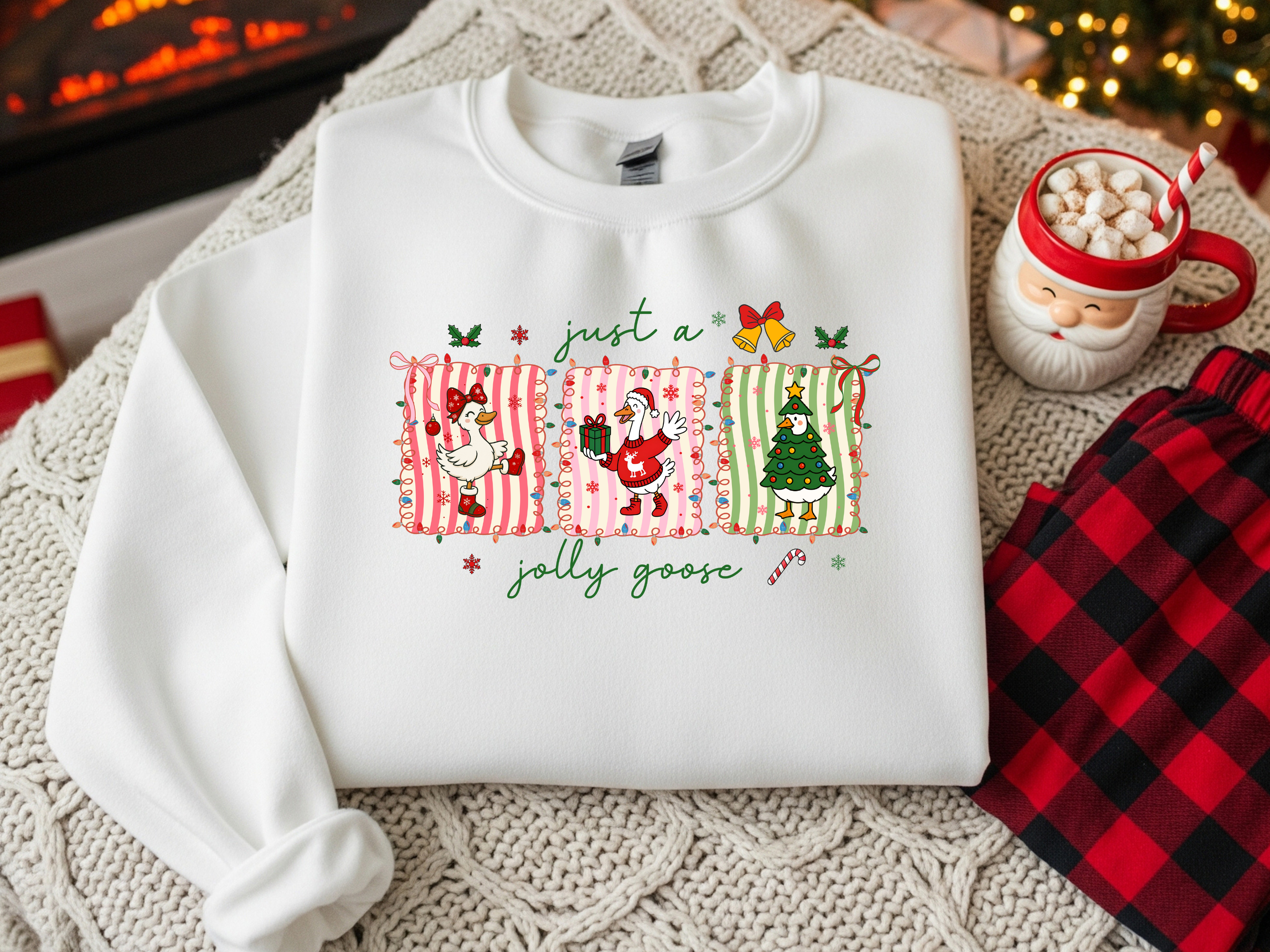 Christmas Silly Goose Sweater