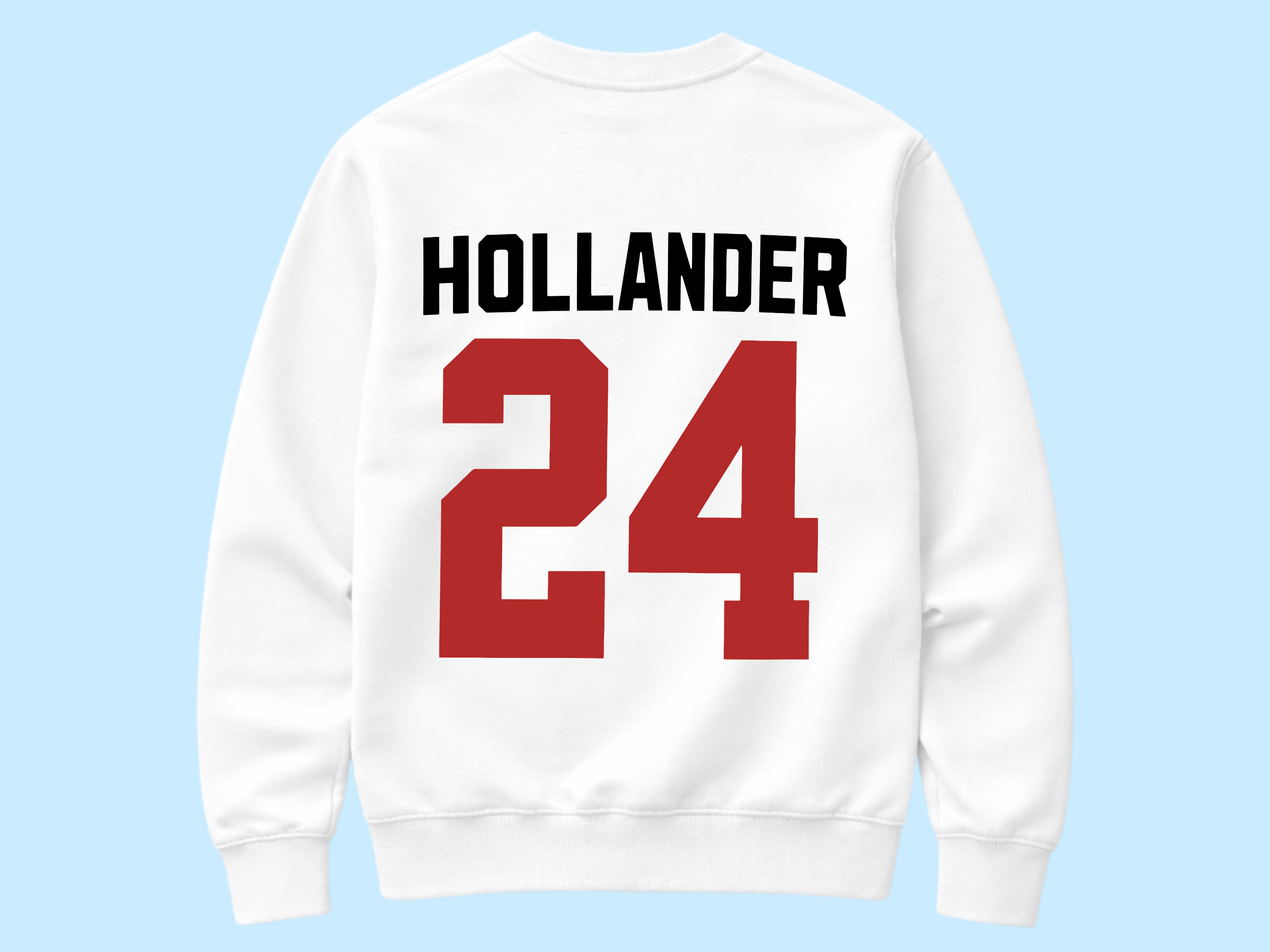 League Champions Red Text Sweat