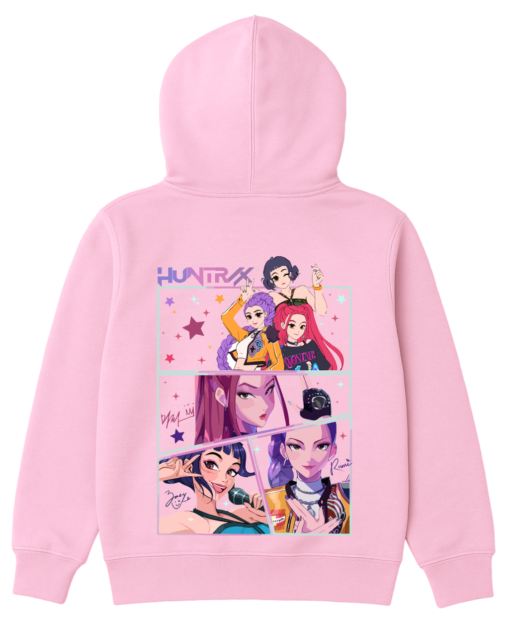 Bright Print K Pop Hoodie