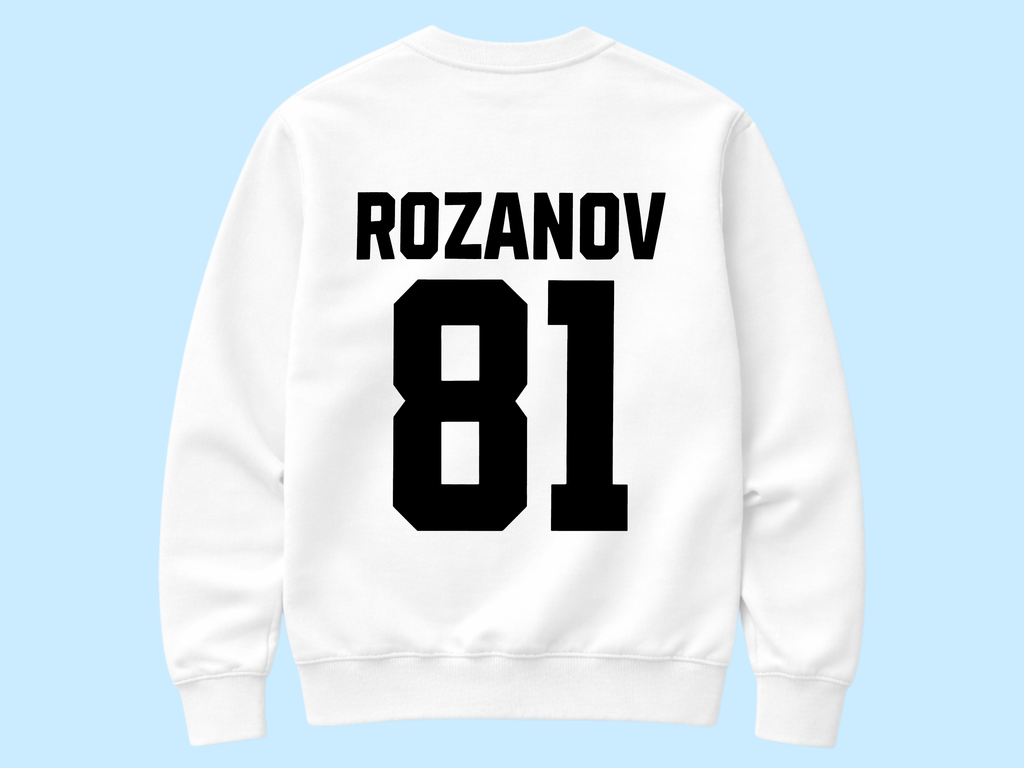 League Champions Yellow Text Sweat