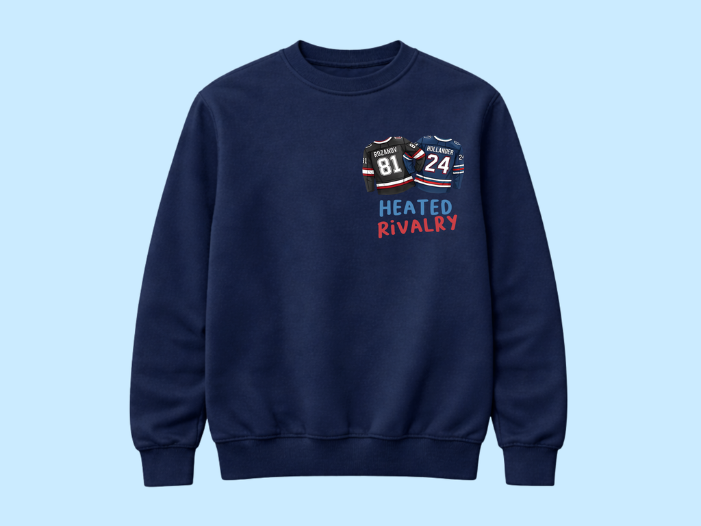 Hockey Romance Motif Sweat