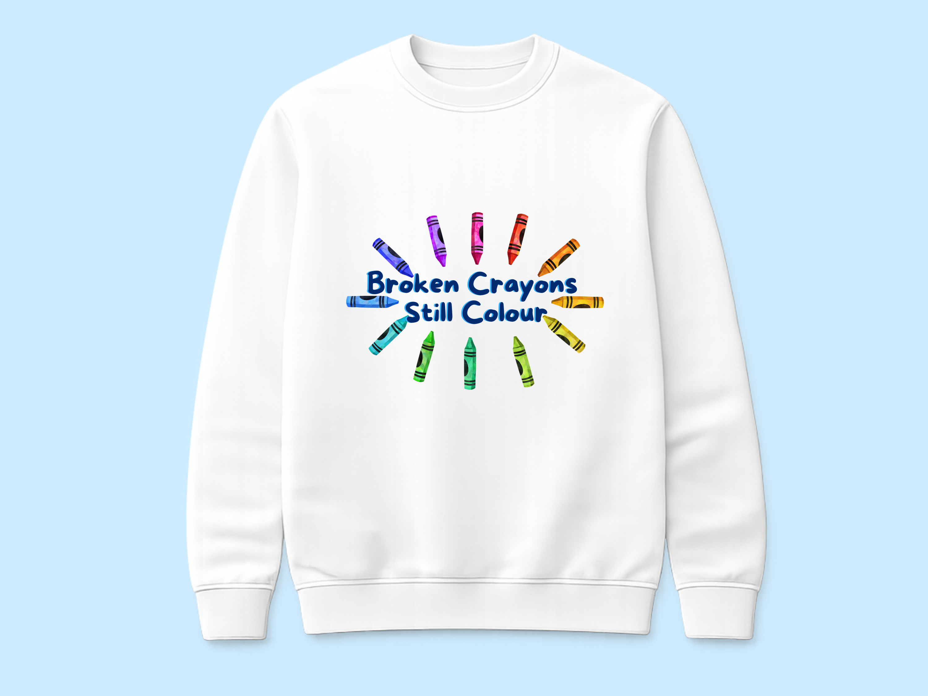 Broken Crayons Sweater