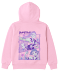 Purple Print K Pop Hoodie