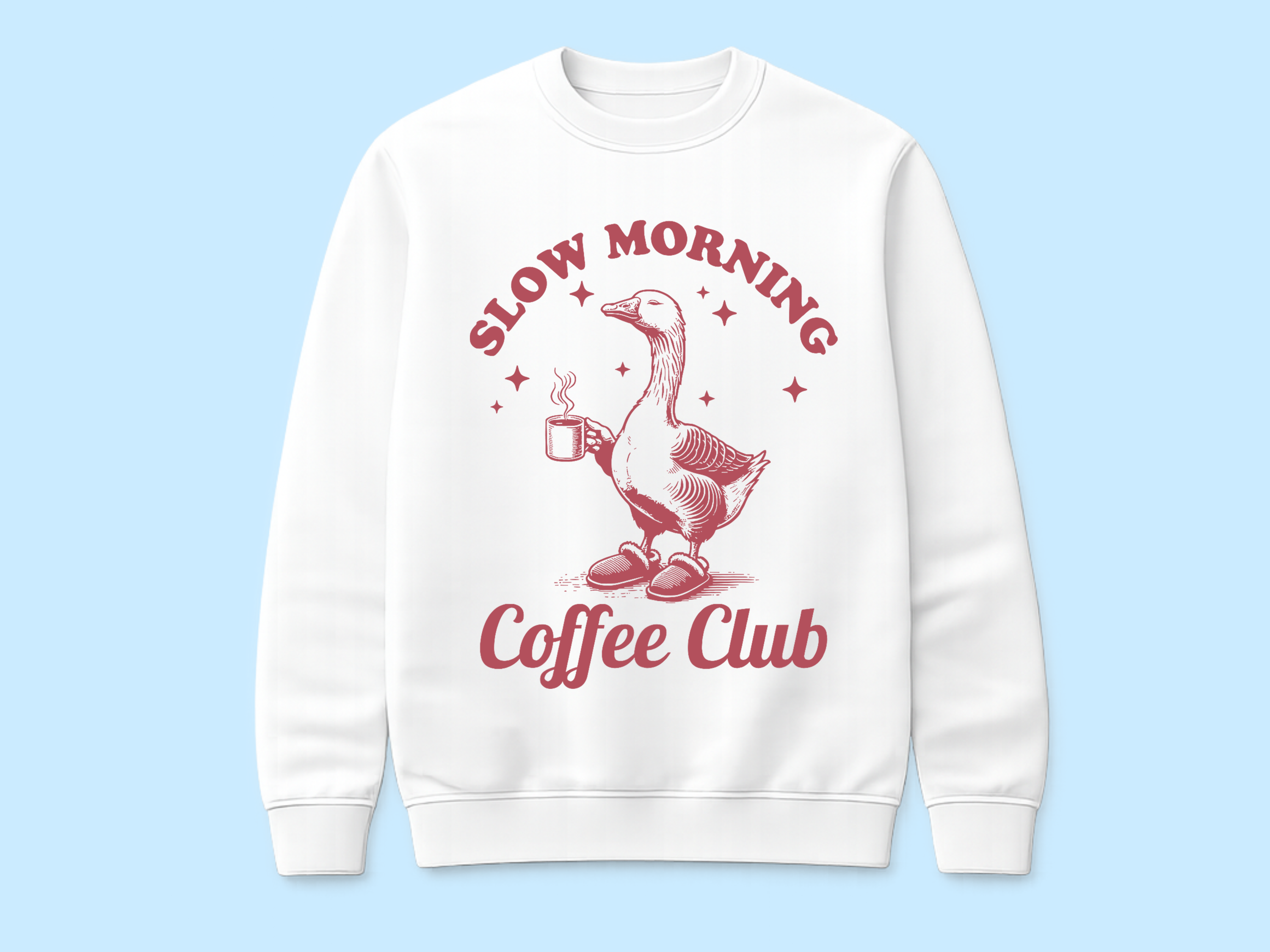 Slow Morning Duck Sweater